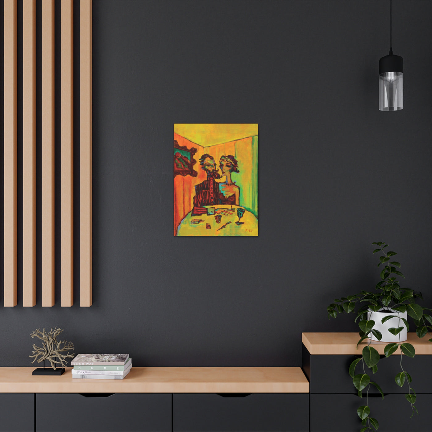 "Chef's Table" by Tony Roko, Canvas Gallery Wrap