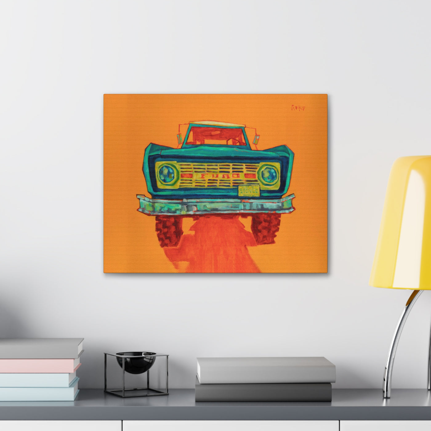 "Bronco" by Tony Roko, Canvas Gallery Wraps