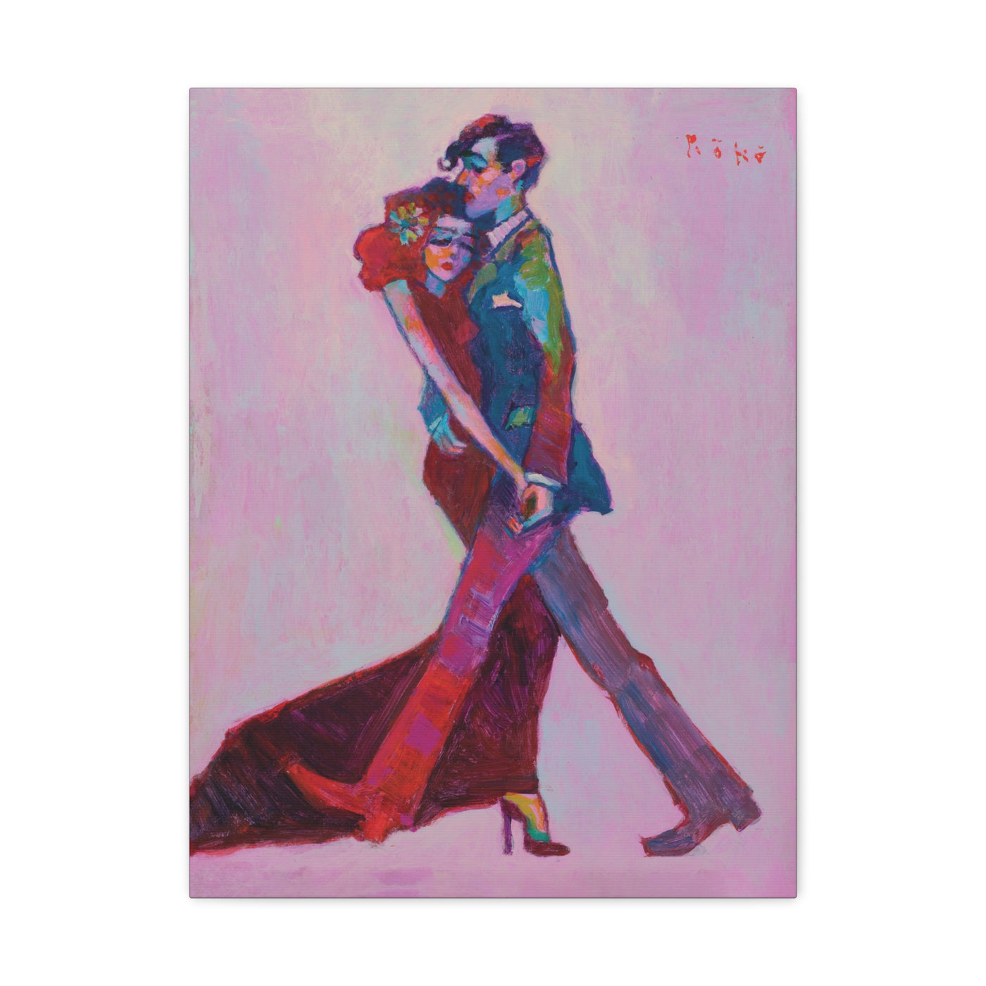 "The Last Dance" by Tony Roko, Canvas Gallery Wrap