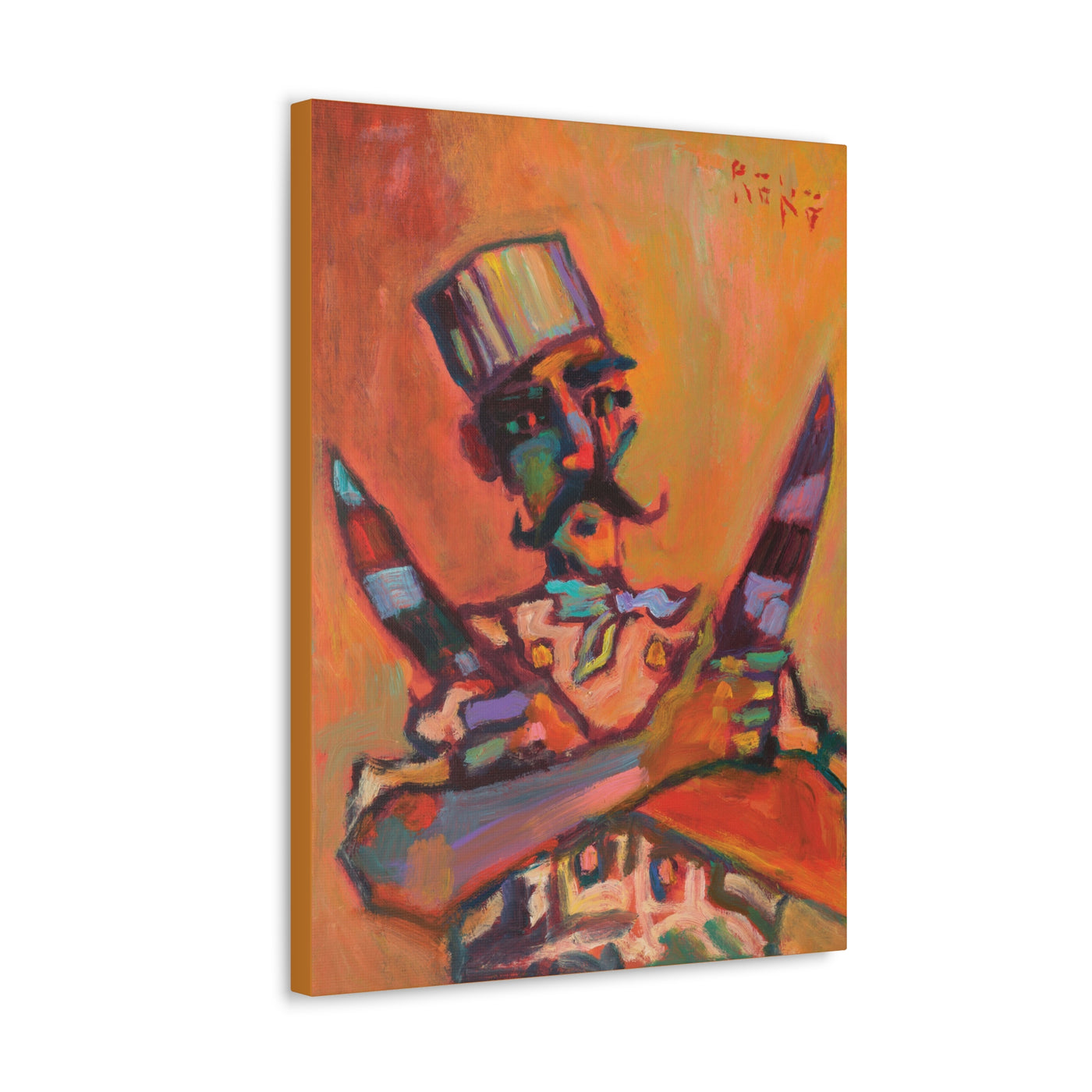 "Le Cuisto" by Tony Roko, Canvas Gallery Wrap