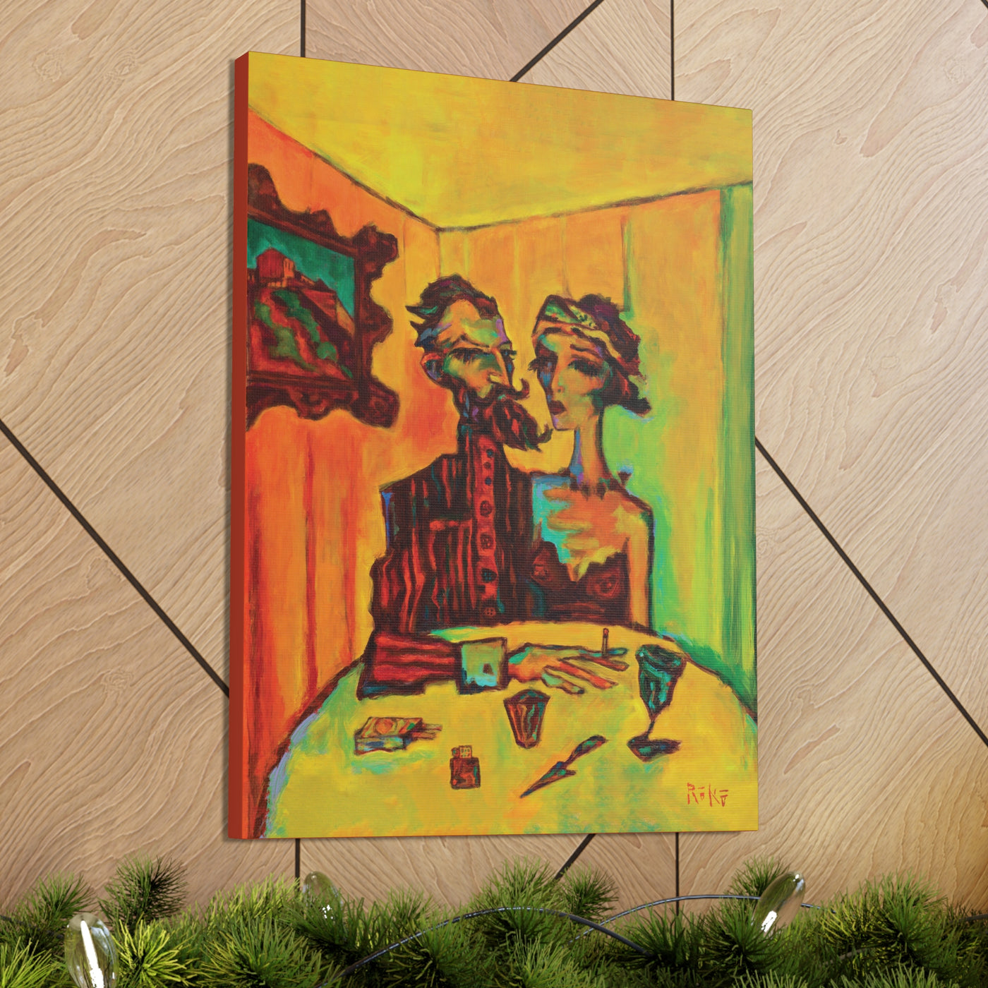 "Chef's Table" by Tony Roko, Canvas Gallery Wrap