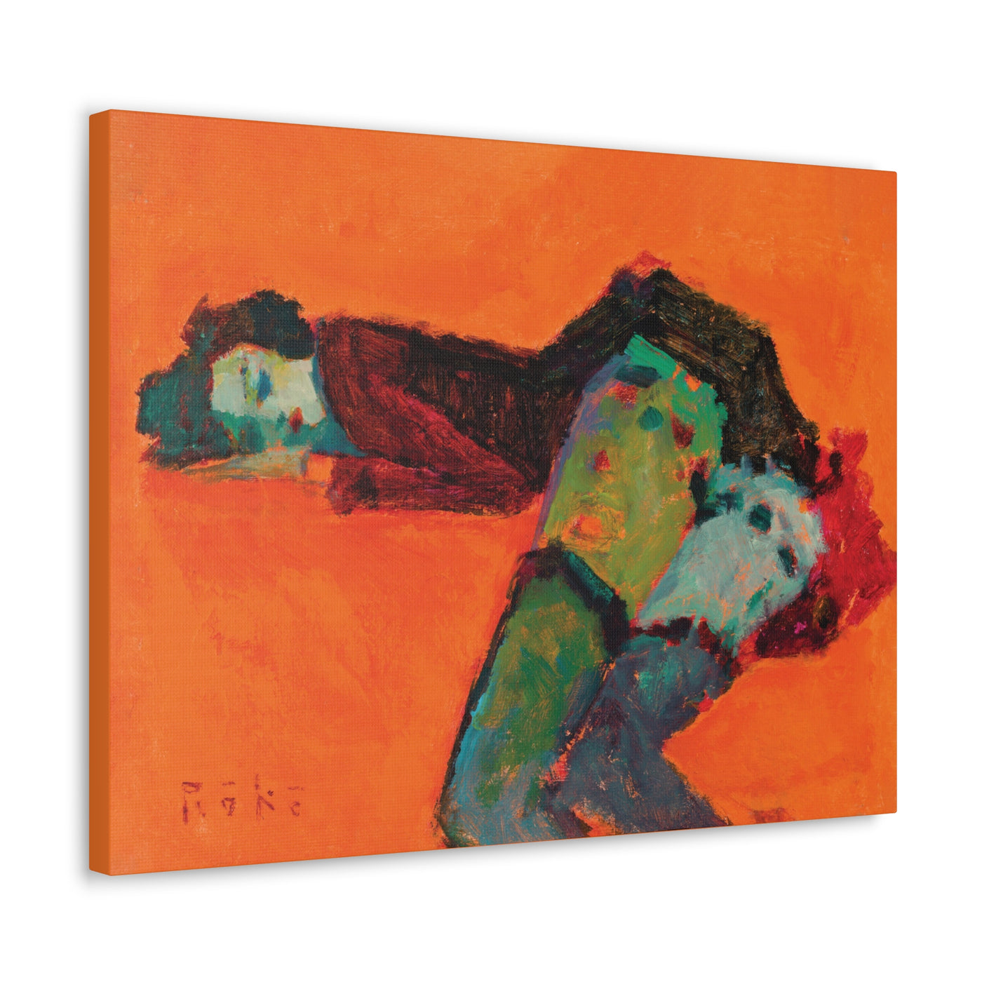 "The Cabaret Dancer" by Tony Roko, Canvas Gallery Wrap