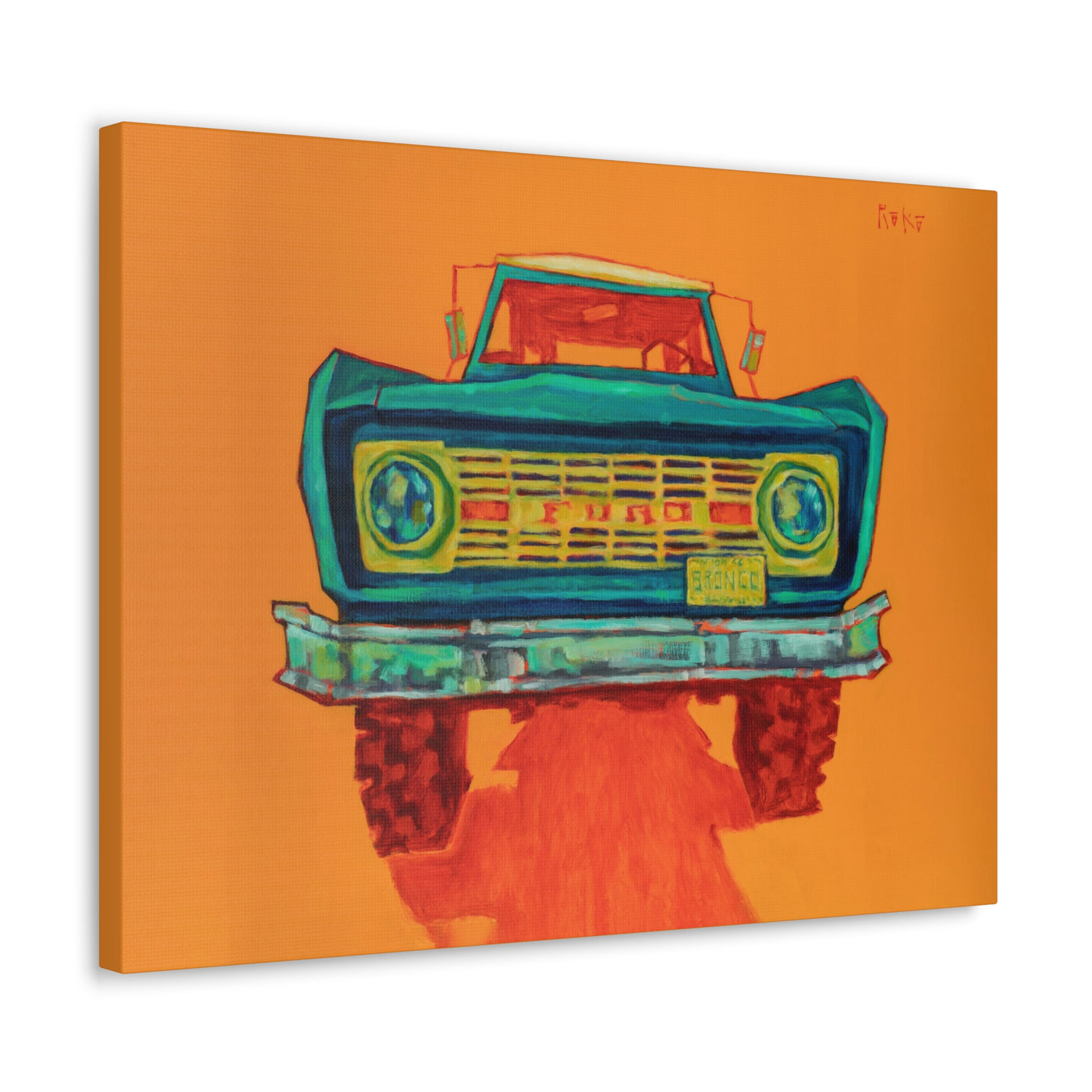 "Bronco" by Tony Roko, Canvas Gallery Wraps