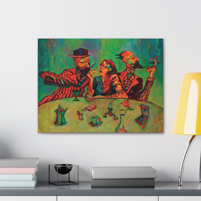 "The Regulars" by Tony Roko, Canvas Gallery Wrap