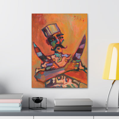 "Le Cuisto" by Tony Roko, Canvas Gallery Wrap