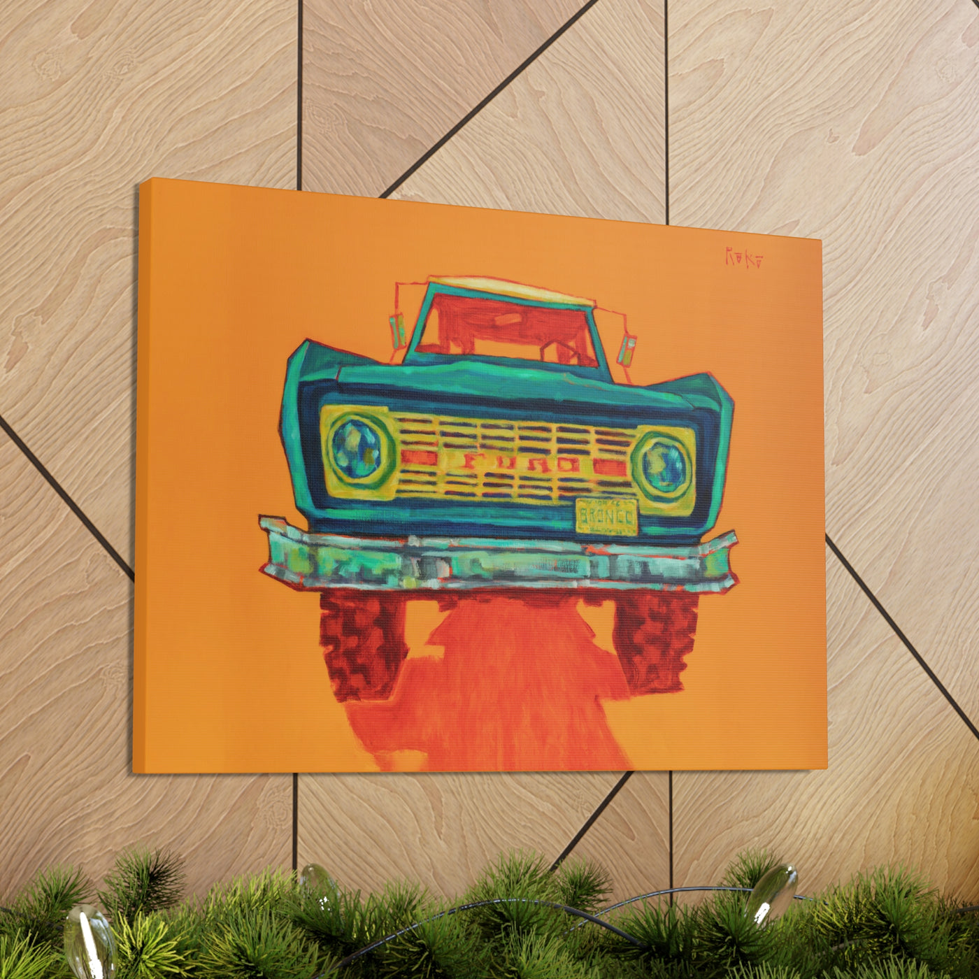 "Bronco" by Tony Roko, Canvas Gallery Wraps