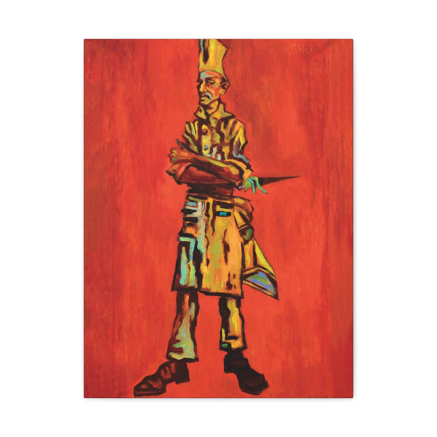 "Capo" by Tony Roko, Canvas Gallery Wrap